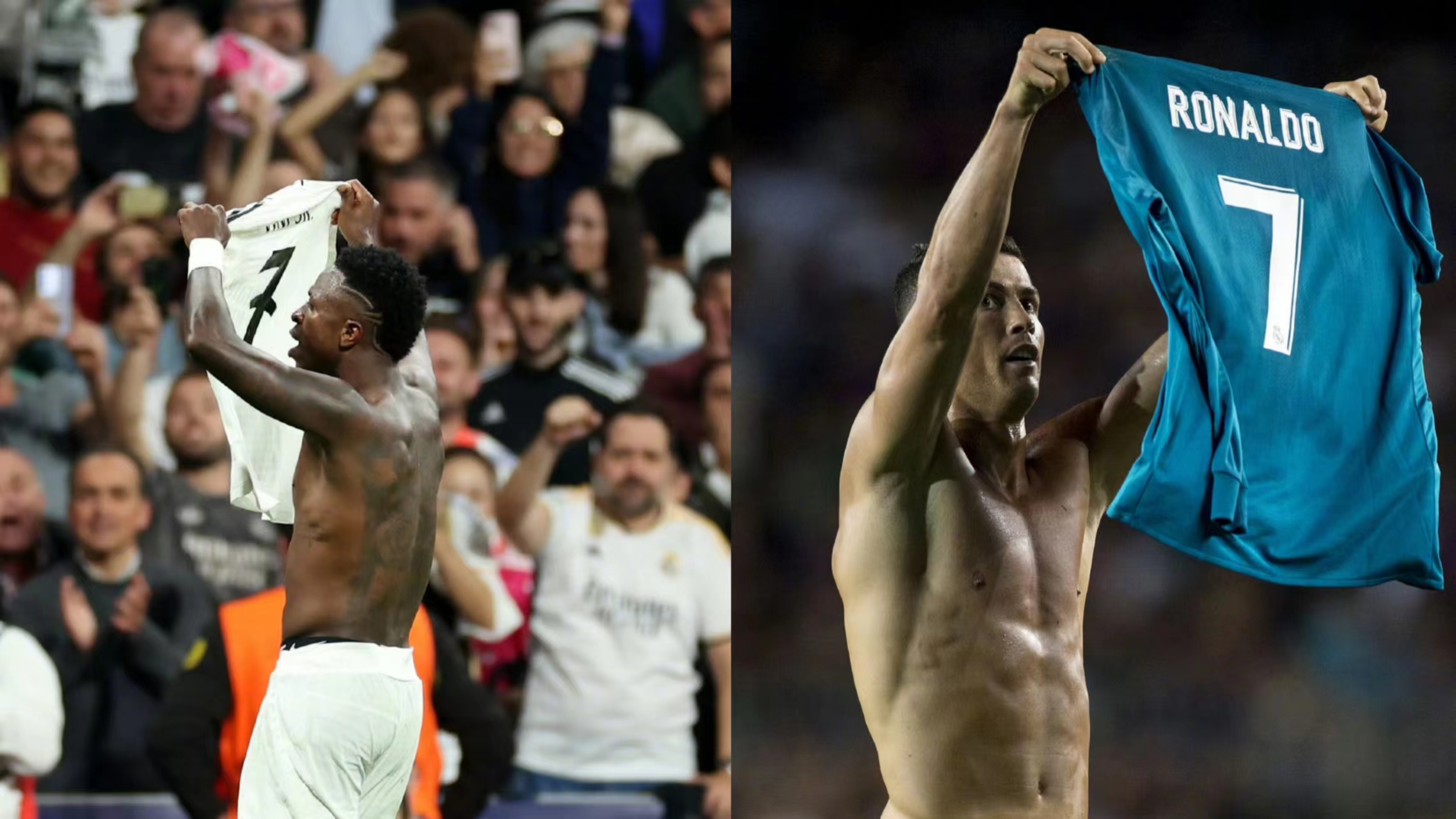 Dědičnost dresu č. 7 Realu Madrid, síla dědictví je tak úžasná.